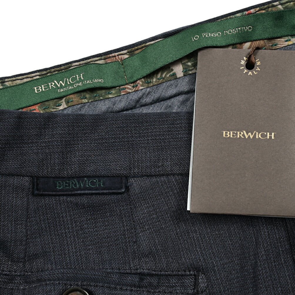 SALE｜BERWICH MORELLO ストレッチコットン ノータックチノスラックス｜413409 - 46｜GUARDAROBA MILANO OFFICIAL STORE