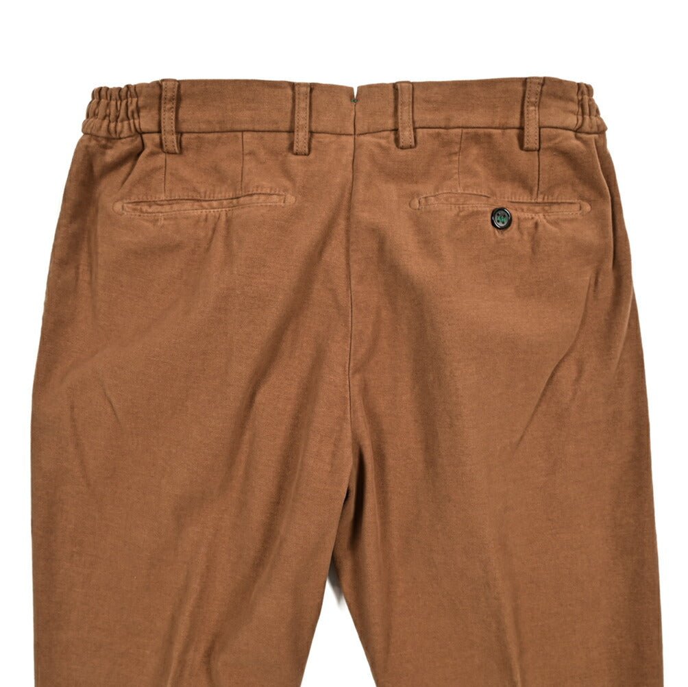 SALE｜BERWICH RETRO ストレッチコットン 微起毛ワンタックチノスラックス｜413436 - 48｜GUARDAROBA MILANO OFFICIAL STORE