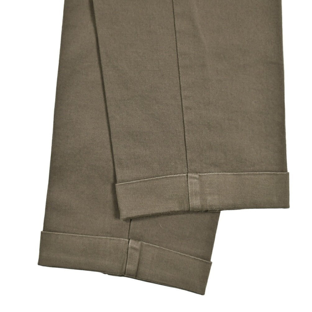 SALE｜BERWICH RETRO ストレッチコットン ワンタックチノスラックス｜413312 - 50｜GUARDAROBA MILANO OFFICIAL STORE