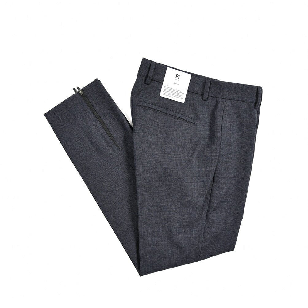 PT TORINO ACTIVE EPSILON 高機能ストレッチウール 裾ジップジョガースラックス / PT01｜385460 - 54｜GUARDAROBA MILANO OFFICIAL STORE