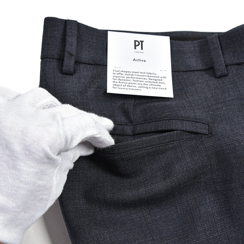 SALE｜PT TORINO ACTIVE EPSILON 高機能ストレッチウール 裾ジップジョガースラックス / PT01｜385460 - 54｜GUARDAROBA MILANO OFFICIAL STORE