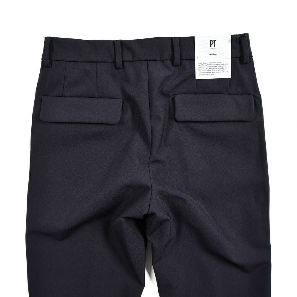 SALE｜PT TORINO ACTIVE LAMDA ストレッチナイロンノータックスラックス / PT01｜384711 - A - 44｜GUARDAROBA MILANO OFFICIAL STORE