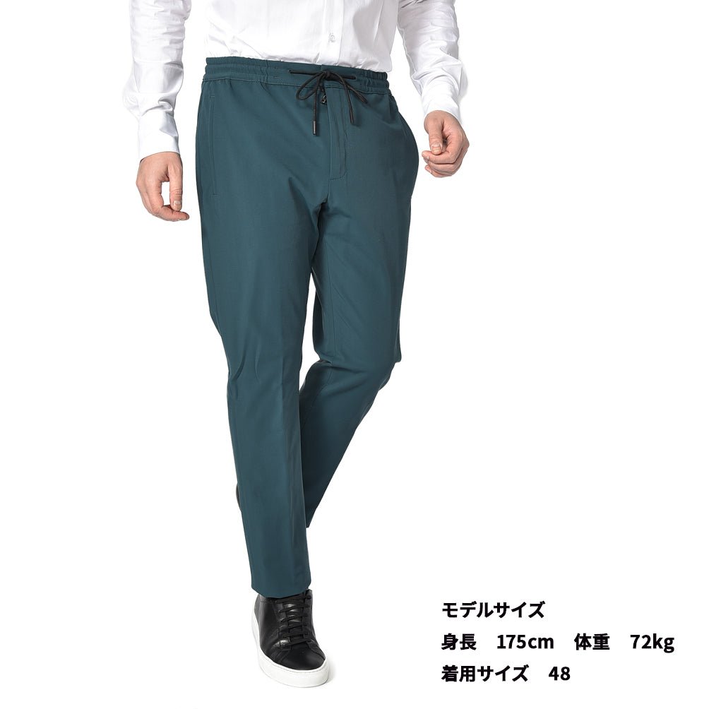 SALE｜PT TORINO ACTIVE OMEGA 高機能ストレッチコットン ドローコード付きイージースラックス / PT01｜385443 - 50｜GUARDAROBA MILANO OFFICIAL STORE