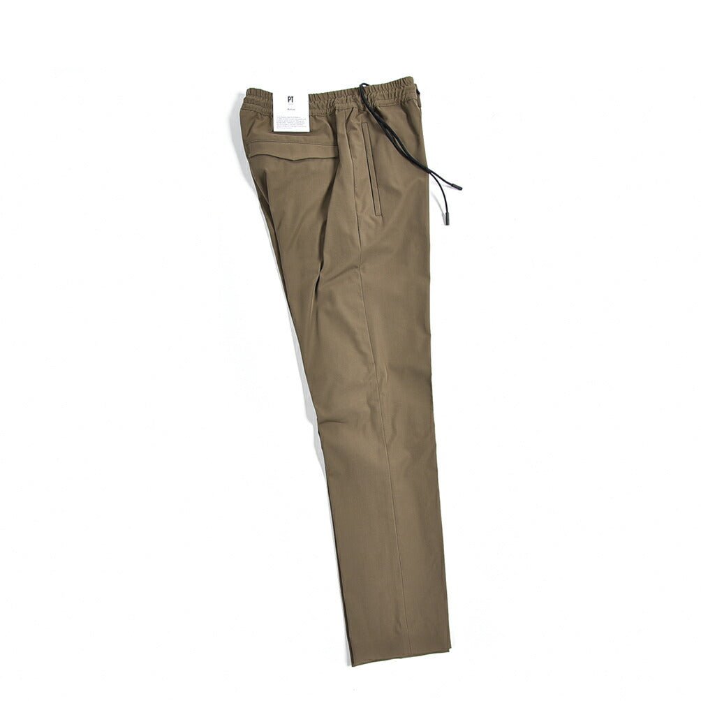 SALE｜PT TORINO ACTIVE OMEGA ストレッチコットンナイロン ドローコード付きイージースラックス / PT01｜382367 - 50｜GUARDAROBA MILANO OFFICIAL STORE