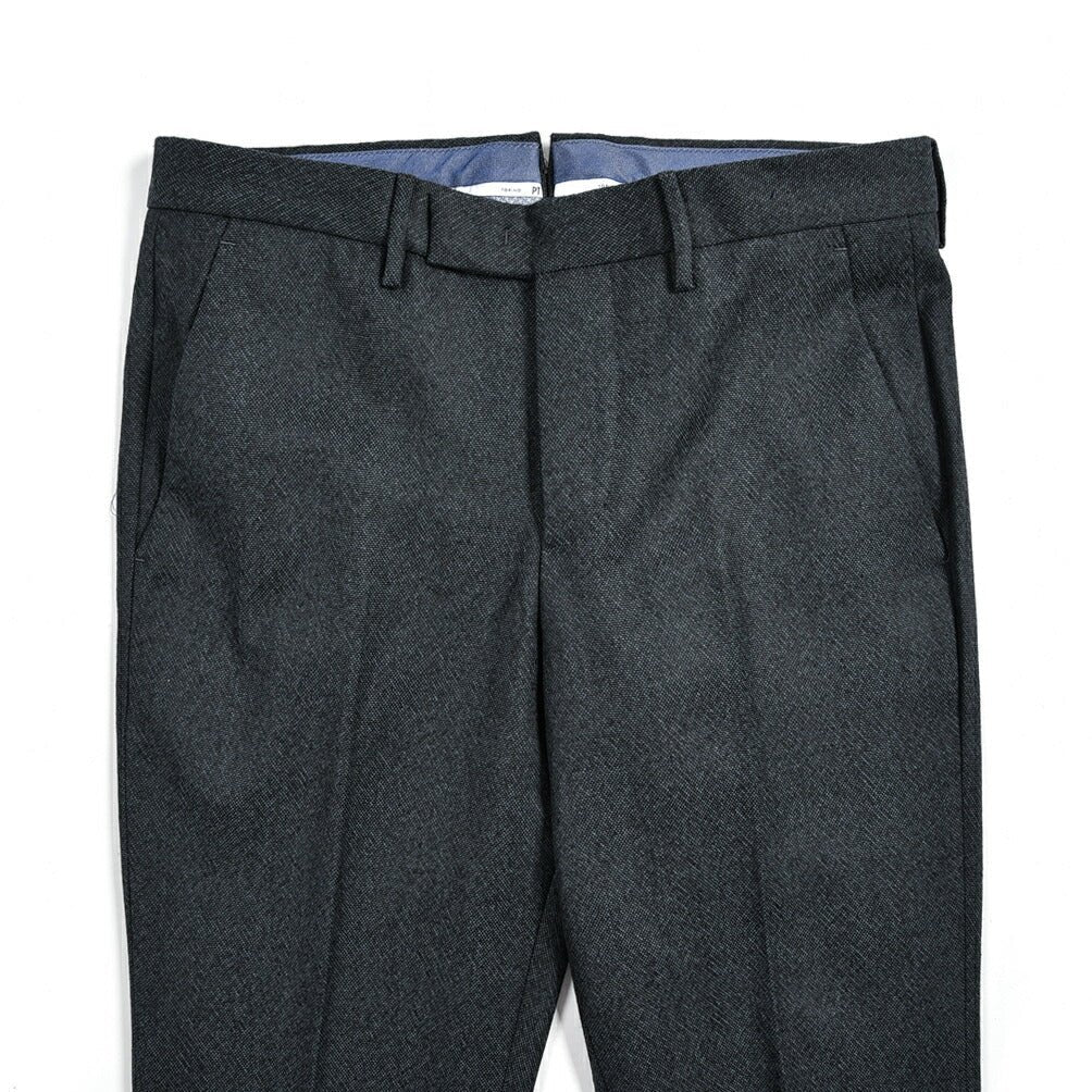 SALE｜PT TORINO MASTER FIT ウールコットンメランジ ノータックスラックス / PT01｜382508 - 48｜GUARDAROBA MILANO OFFICIAL STORE