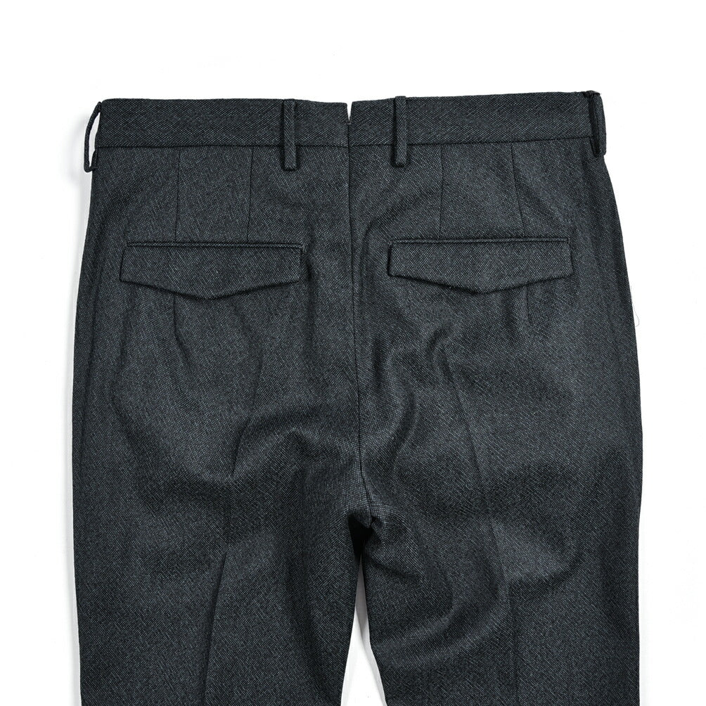 SALE｜PT TORINO MASTER FIT ウールコットンメランジ ノータックスラックス / PT01｜382508 - 48｜GUARDAROBA MILANO OFFICIAL STORE