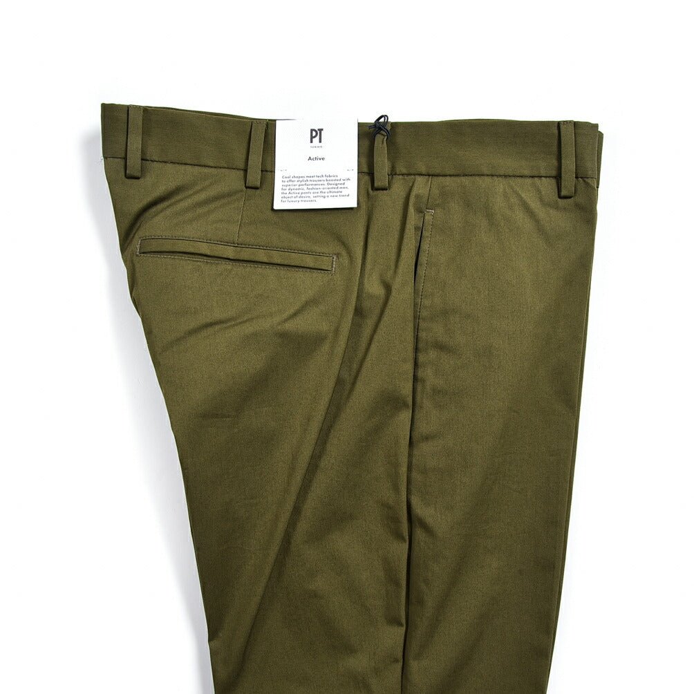 SALE｜PT TORINO ACTIVE EPSILON コットンジャージースラックス(反射板) / PT01｜375396 - 50｜GUARDAROBA MILANO OFFICIAL STORE