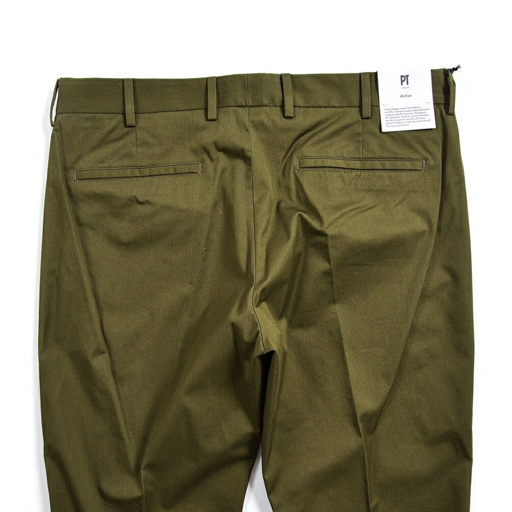 SALE｜PT TORINO ACTIVE EPSILON コットンジャージースラックス(反射板) / PT01｜375396 - 50｜GUARDAROBA MILANO OFFICIAL STORE