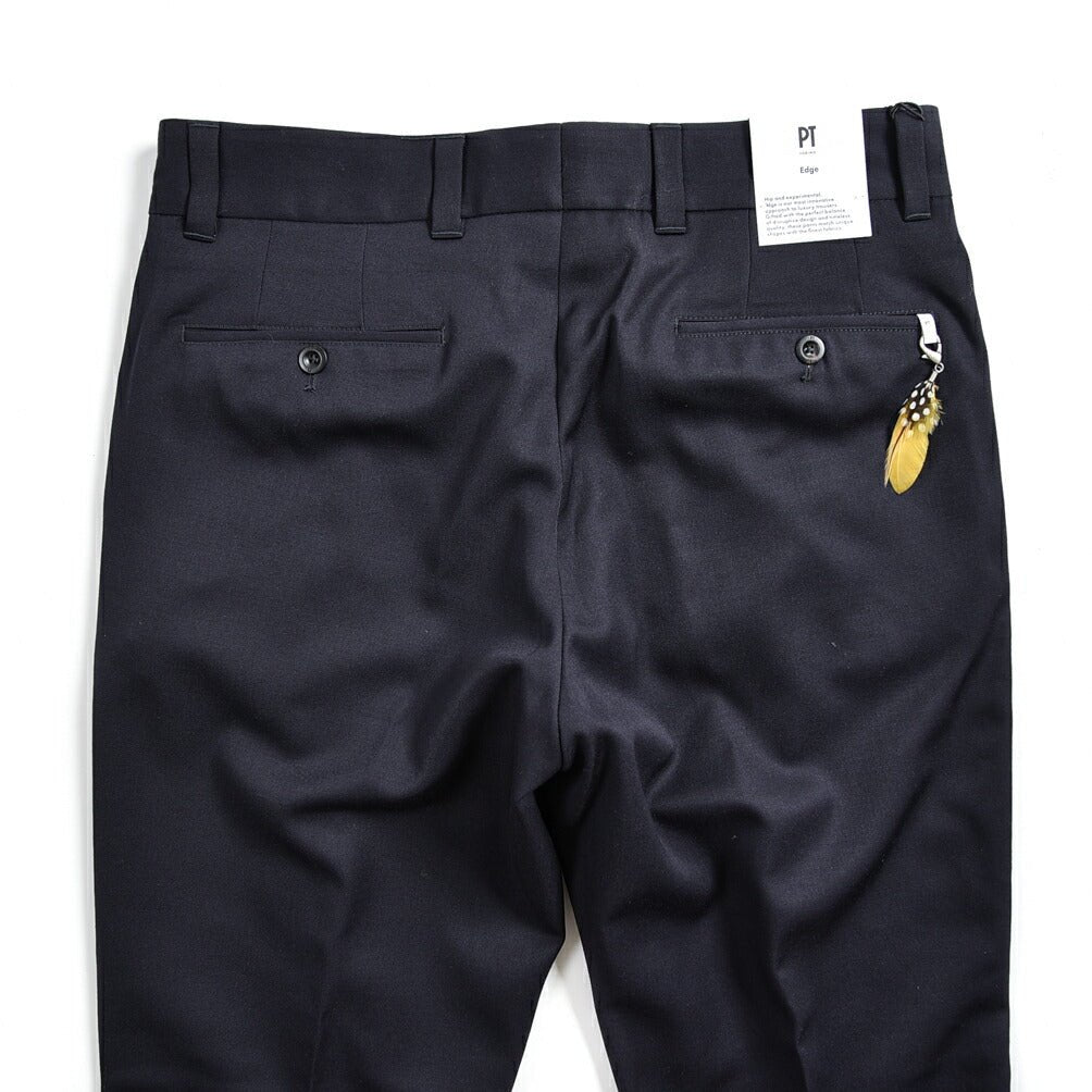 SALE｜PT TORINO EDGE SUPER 100'S ヴァージンウール100% ワンタックスラックス / PT01｜377030 - A - 33｜GUARDAROBA MILANO OFFICIAL STORE