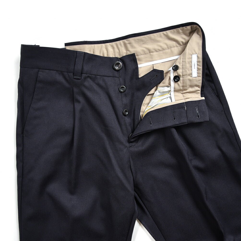 SALE｜PT TORINO EDGE SUPER 100'S ヴァージンウール100% ワンタックスラックス / PT01｜377030 - A - 33｜GUARDAROBA MILANO OFFICIAL STORE