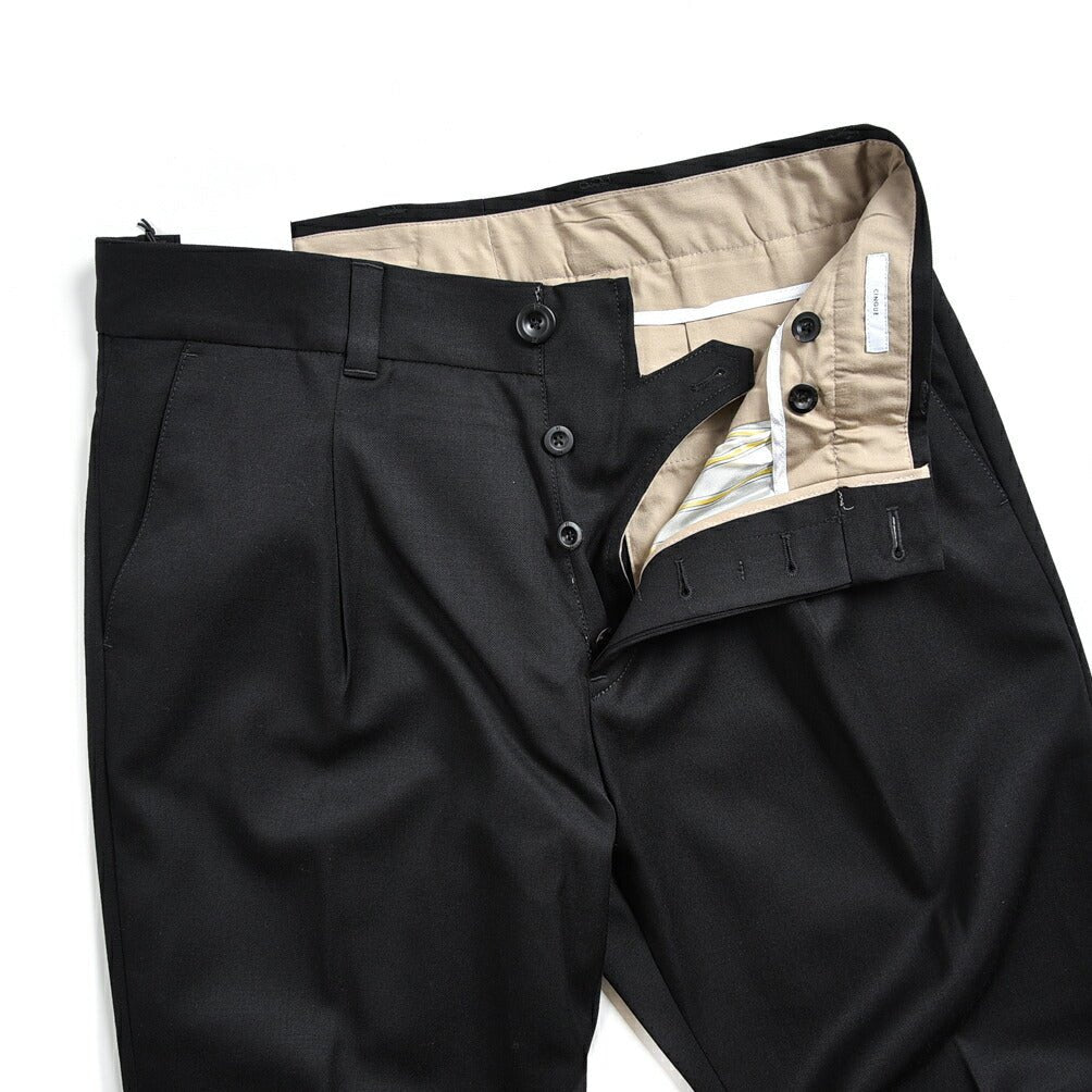 SALE｜PT TORINO EDGE SUPER 100'S ヴァージンウール100% ワンタックスラックス / PT01｜377030 - A - 33｜GUARDAROBA MILANO OFFICIAL STORE