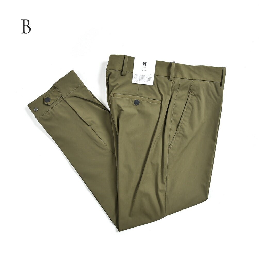 SALE｜PT TORINO ACTIVE ZETA スーパーストレッチナイロン ノータックスラックス / PT01｜375101 - A - 44｜GUARDAROBA MILANO OFFICIAL STORE