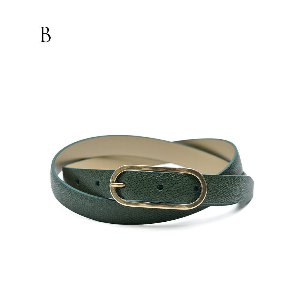 PT TORINO スコッチグレインレザー100% メタルバックルナローベルト / PT01｜390956 - A - 90｜GUARDAROBA MILANO OFFICIAL STORE