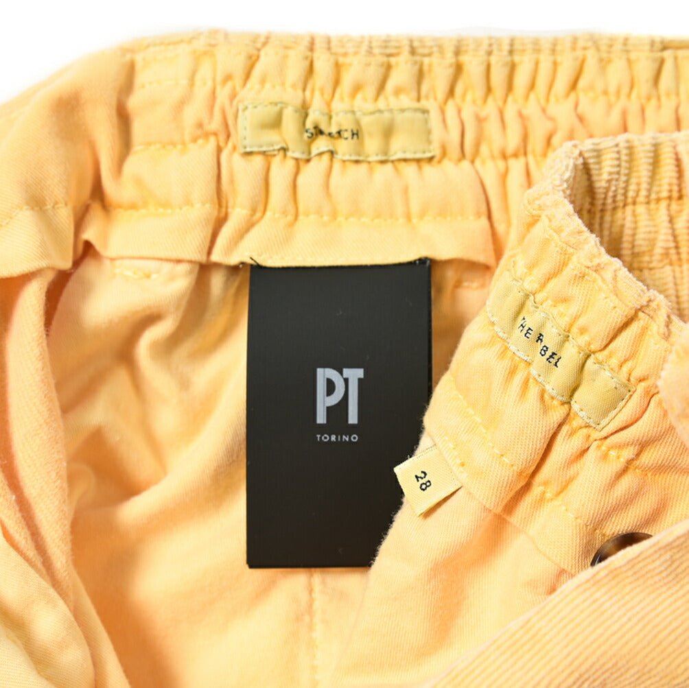 SALE｜PT TORINO ReWorked THE REBEL サマーコーデュロイ イージースラックス / PT01｜391190 - 28｜GUARDAROBA MILANO OFFICIAL STORE