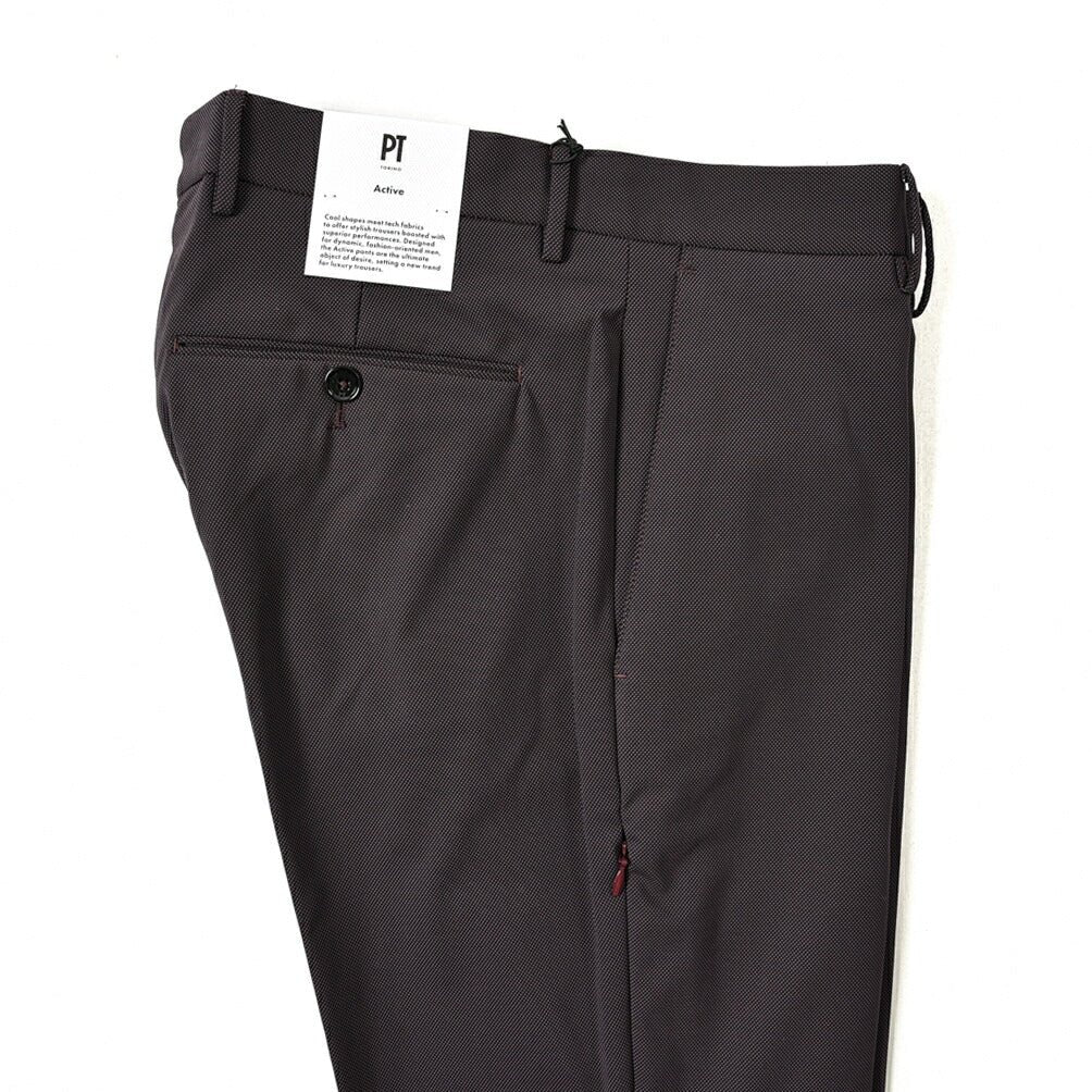 SALE｜PT TORINO ACTIVE ALPHA 高機能ストレッチナイロン ノータックスラックス / PT01｜361698 - A - 44｜GUARDAROBA MILANO OFFICIAL STORE