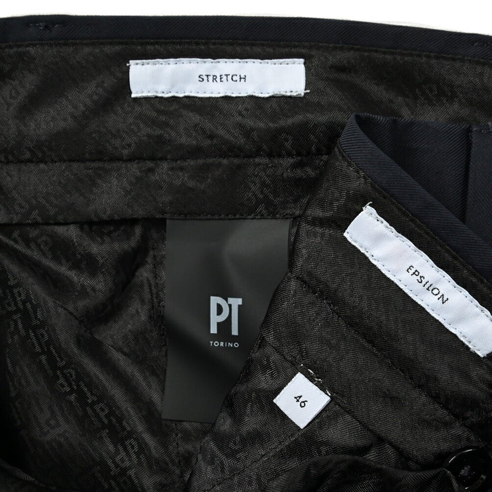 SALE｜PT TORINO ACTIVE EPSILON 高機能ストレッチコットン ワンタックスラックス(反射板) / PT01｜393519 - 44｜GUARDAROBA MILANO OFFICIAL STORE