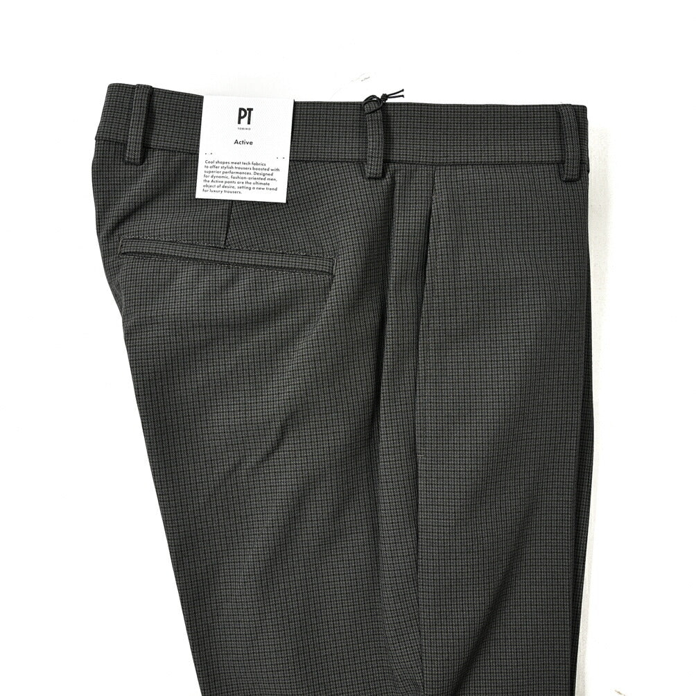 PT TORINO ACTIVE EPSILON 高機能ストレッチナイロン ノータックスラックス(反射板) / PT01｜361664 - 44｜GUARDAROBA MILANO OFFICIAL STORE