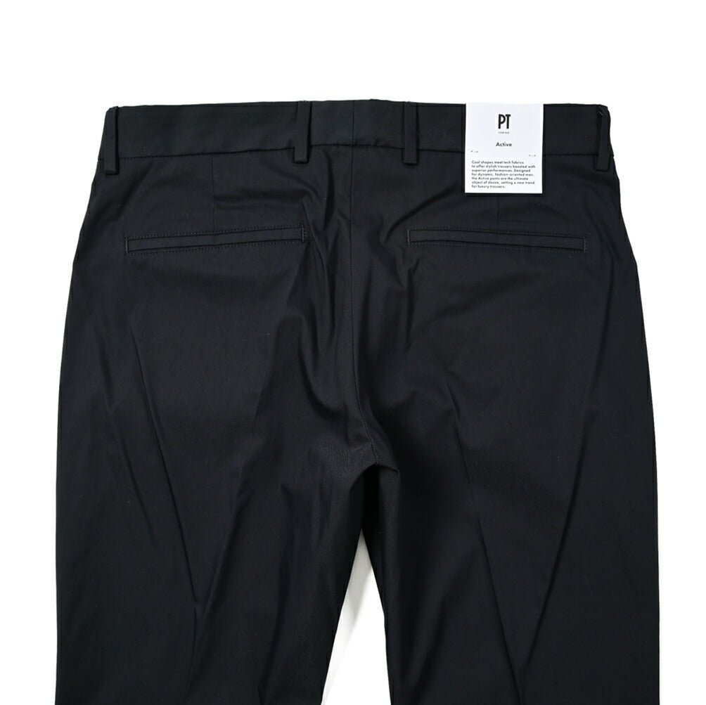SALE｜PT TORINO ACTIVE EPSILON 高機能ストレッチコットン ワンタックスラックス(反射板) / PT01｜393519 - 44｜GUARDAROBA MILANO OFFICIAL STORE