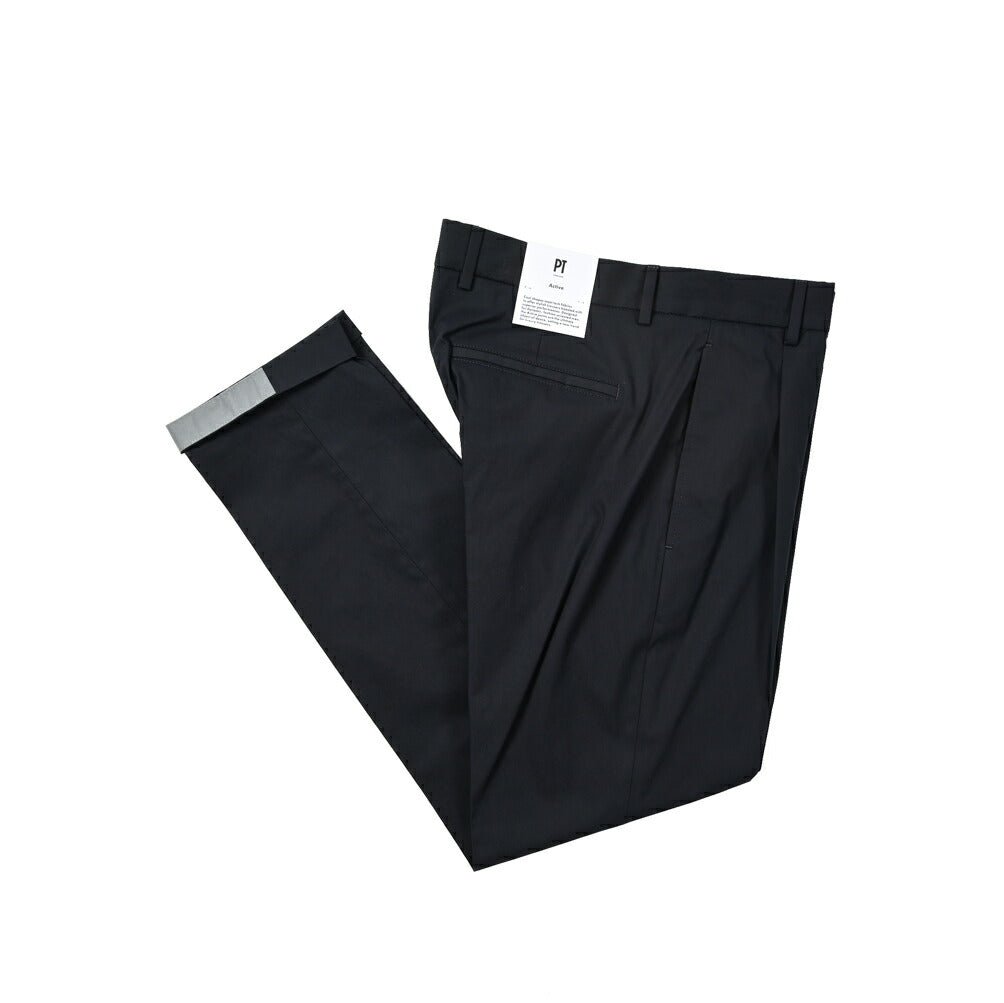 PT TORINO ACTIVE EPSILON 高機能ストレッチコットン ワンタックスラックス(反射板) / PT01｜393519 - 44｜GUARDAROBA MILANO OFFICIAL STORE