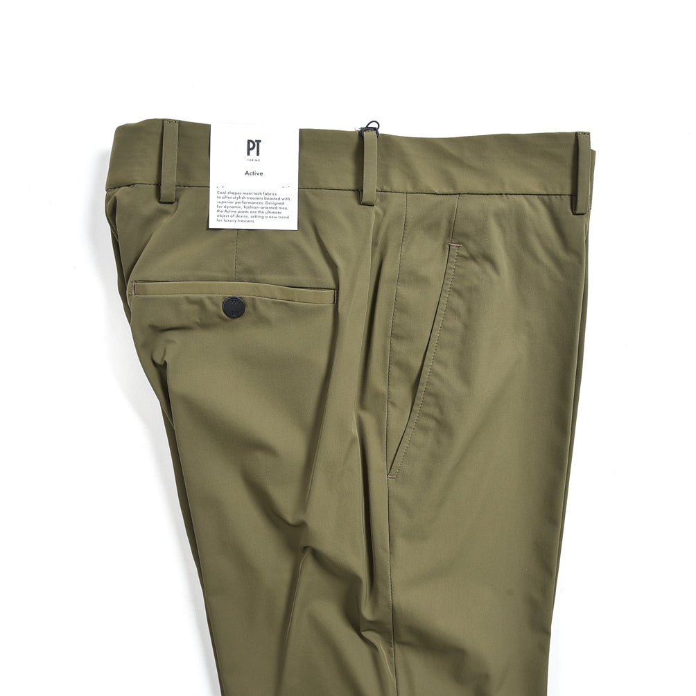 SALE｜PT TORINO ACTIVE ZETA スーパーストレッチナイロン ノータックスラックス / PT01｜375101 - A - 44｜GUARDAROBA MILANO OFFICIAL STORE