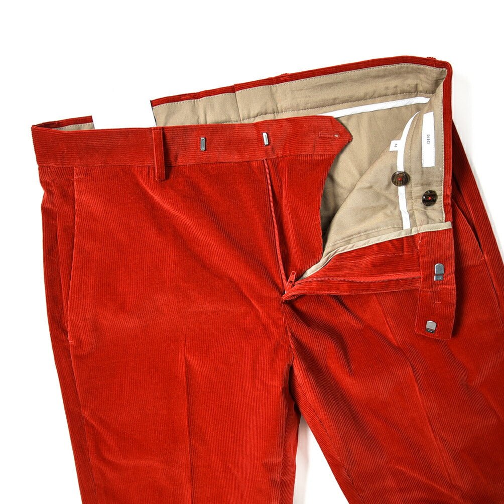 SALE｜PT TORINO EDGE DIECI ストレッチコットンコーデュロイ ノータックスラックス / PT01｜389767 - A - 46｜GUARDAROBA MILANO OFFICIAL STORE