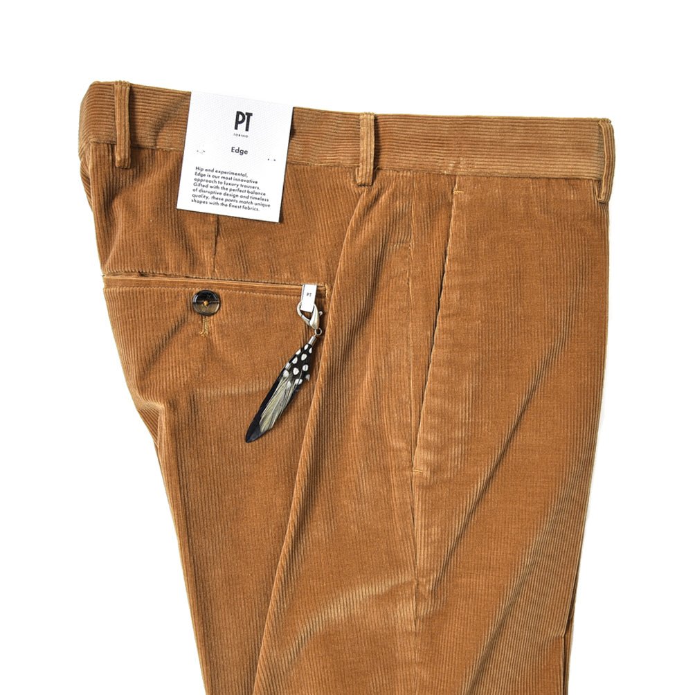 SALE｜PT TORINO EDGE DIECI ストレッチコットンコーデュロイ ノータックスラックス / PT01｜389767 - A - 46｜GUARDAROBA MILANO OFFICIAL STORE