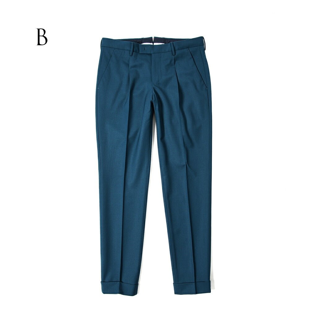 SALE｜PT TORINO MASTER FIT ストレッチウール ワンタックスラックス / PT01｜389903 - A - 46｜GUARDAROBA MILANO OFFICIAL STORE