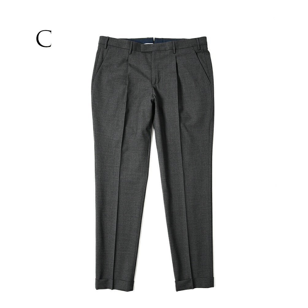 SALE｜PT TORINO MASTER FIT ストレッチウール ワンタックスラックス / PT01｜389903 - A - 46｜GUARDAROBA MILANO OFFICIAL STORE