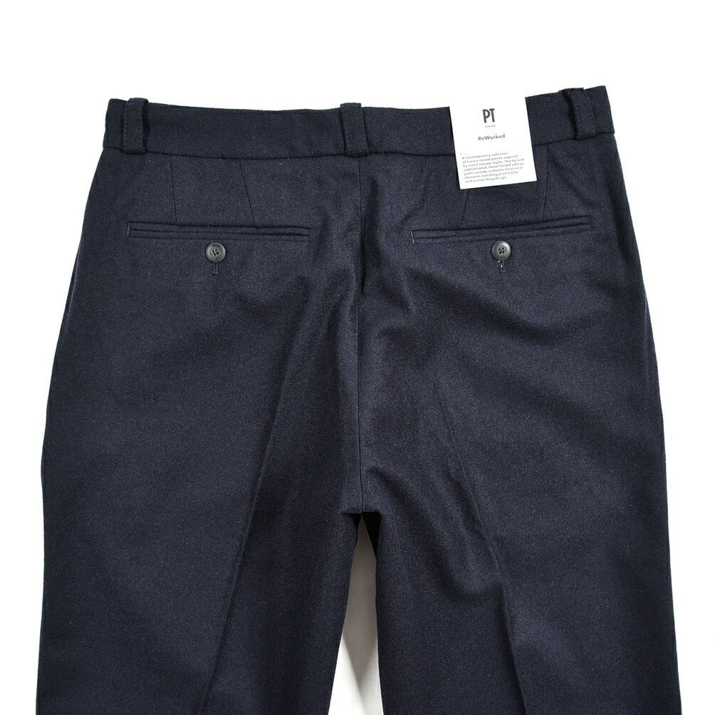 SALE｜PT TORINO ReWorked THE PAINTER ストレッチウール ツータックスラックス / PT01｜384162 - A - 30｜GUARDAROBA MILANO OFFICIAL STORE