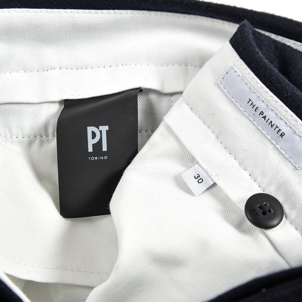 SALE｜PT TORINO ReWorked THE PAINTER ストレッチウール ツータックスラックス / PT01｜384162 - A - 30｜GUARDAROBA MILANO OFFICIAL STORE