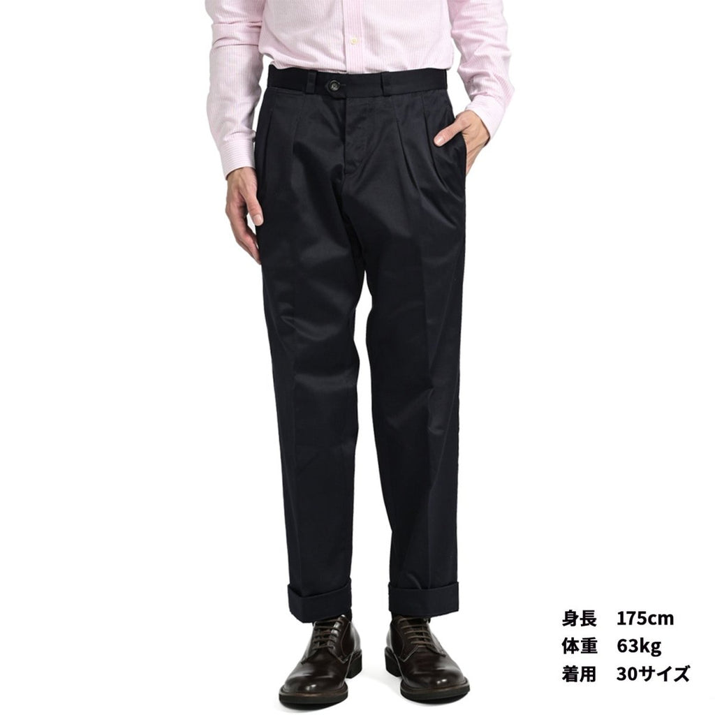 SALE｜PT TORINO ReWorked THE PAINTER ストレッチウール ツータックスラックス / PT01｜384162 - A - 30｜GUARDAROBA MILANO OFFICIAL STORE