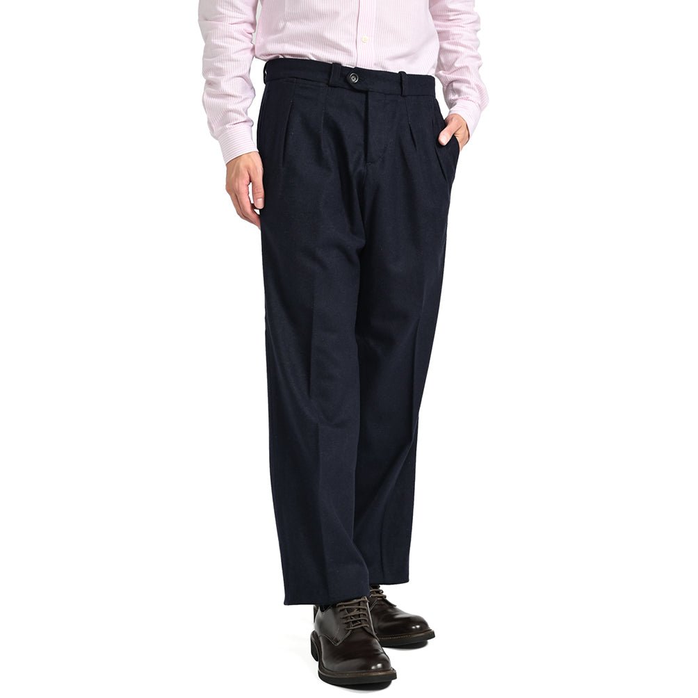 SALE｜PT TORINO ReWorked THE PAINTER ストレッチウール ツータックスラックス / PT01｜384162 - A - 30｜GUARDAROBA MILANO OFFICIAL STORE