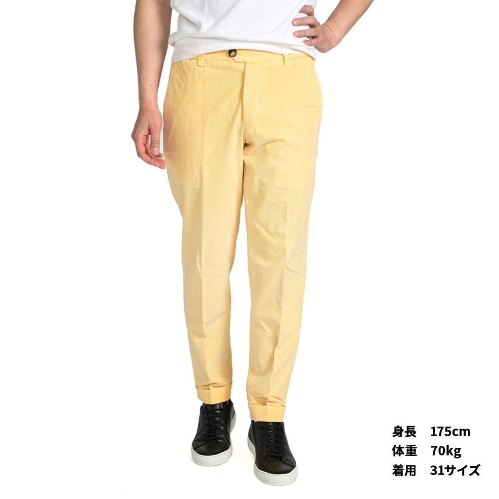 SALE｜PT TORINO ReWorked THE REBEL サマーコーデュロイ イージースラックス / PT01｜391190 - 28｜GUARDAROBA MILANO OFFICIAL STORE