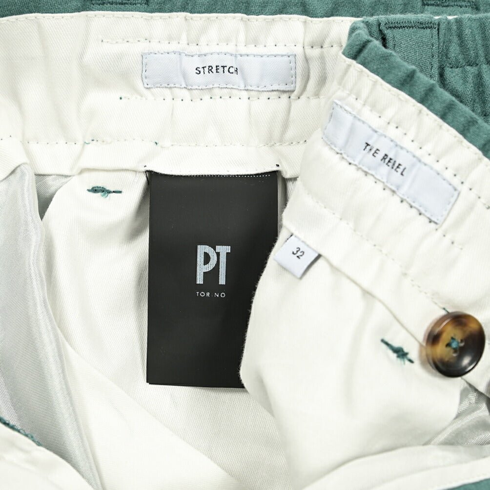 SALE｜PT TORINO ReWorked THE REBEL ストレッチウール ノータックスラックス / PT01｜410754 - 32｜GUARDAROBA MILANO OFFICIAL STORE