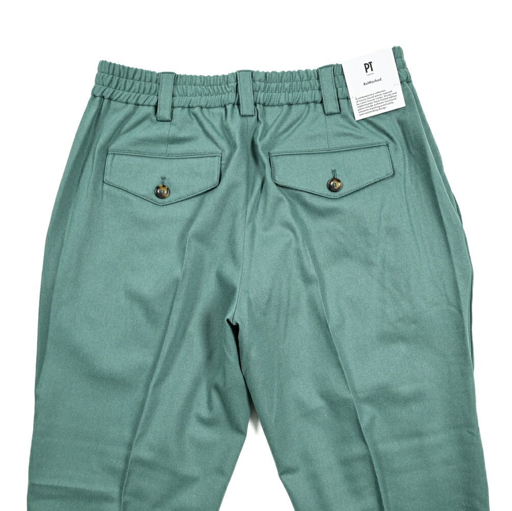 SALE｜PT TORINO ReWorked THE REBEL ストレッチウール ノータックスラックス / PT01｜410754 - 32｜GUARDAROBA MILANO OFFICIAL STORE