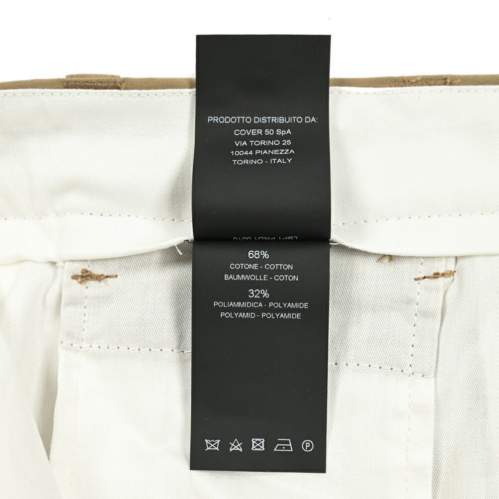 SALE｜PT TORINO ReWorked THE WRITER ストレッチコットンナイロン ノータックチノスラックス / PT01｜410742 - 32｜GUARDAROBA MILANO OFFICIAL STORE