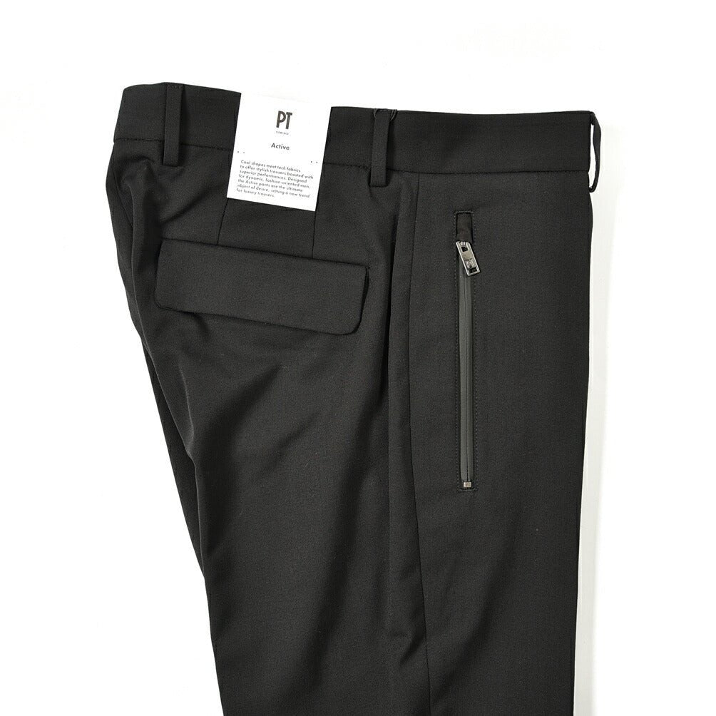 SALE｜PT TORINO ACTIVE LAMDA 高機能ストレッチウール ノータックスラックス / PT01｜354571 - A - 52｜GUARDAROBA MILANO OFFICIAL STORE