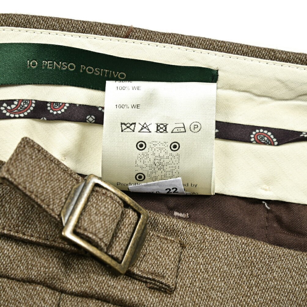 SALE｜BERWICH RETRO ウール100% ワンタックスラックス｜413254 - 48｜GUARDAROBA MILANO OFFICIAL STORE