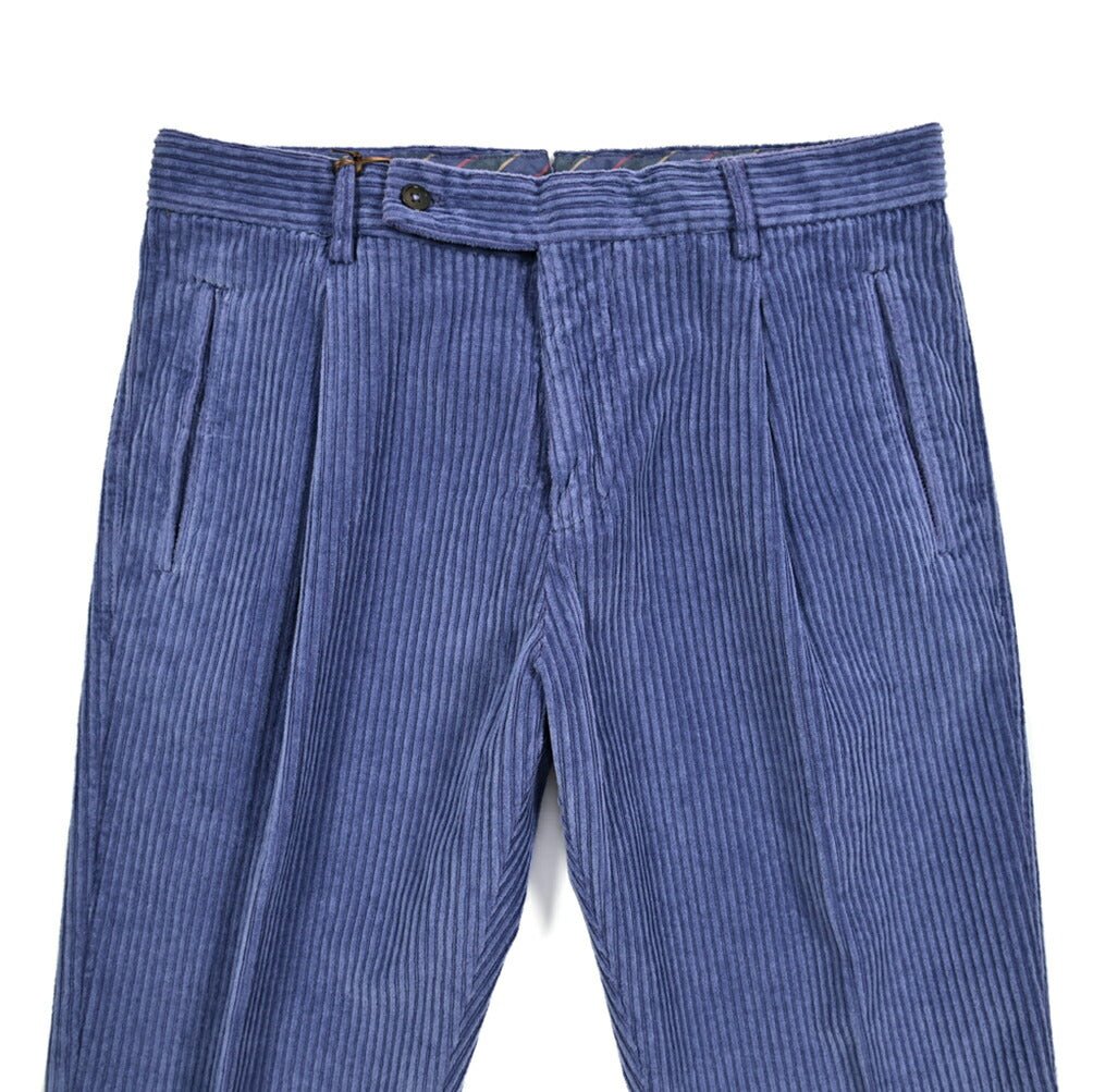 SALE｜BERWICH RETRO ストレッチコットン 太畝コーデュロイワンタックスラックス｜413143 - 48｜GUARDAROBA MILANO OFFICIAL STORE