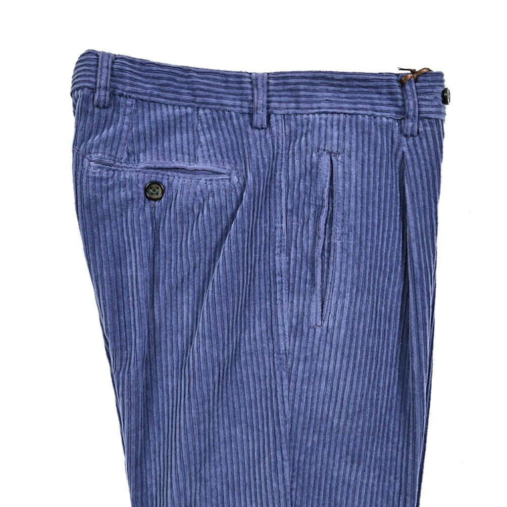 SALE｜BERWICH RETRO ストレッチコットン 太畝コーデュロイワンタックスラックス｜413143 - 48｜GUARDAROBA MILANO OFFICIAL STORE