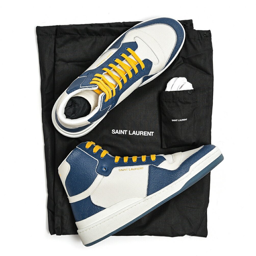 SAINT LAURENT SL/24 ミッドトップスニーカー｜374443 - 42｜GUARDAROBA MILANO OFFICIAL STORE