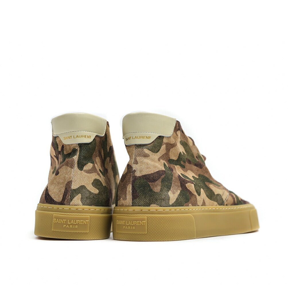 SAINT LAURENT VENICE LACE UP SNEAKER ミドルカットシューズ｜377311 - 41｜GUARDAROBA MILANO OFFICIAL STORE