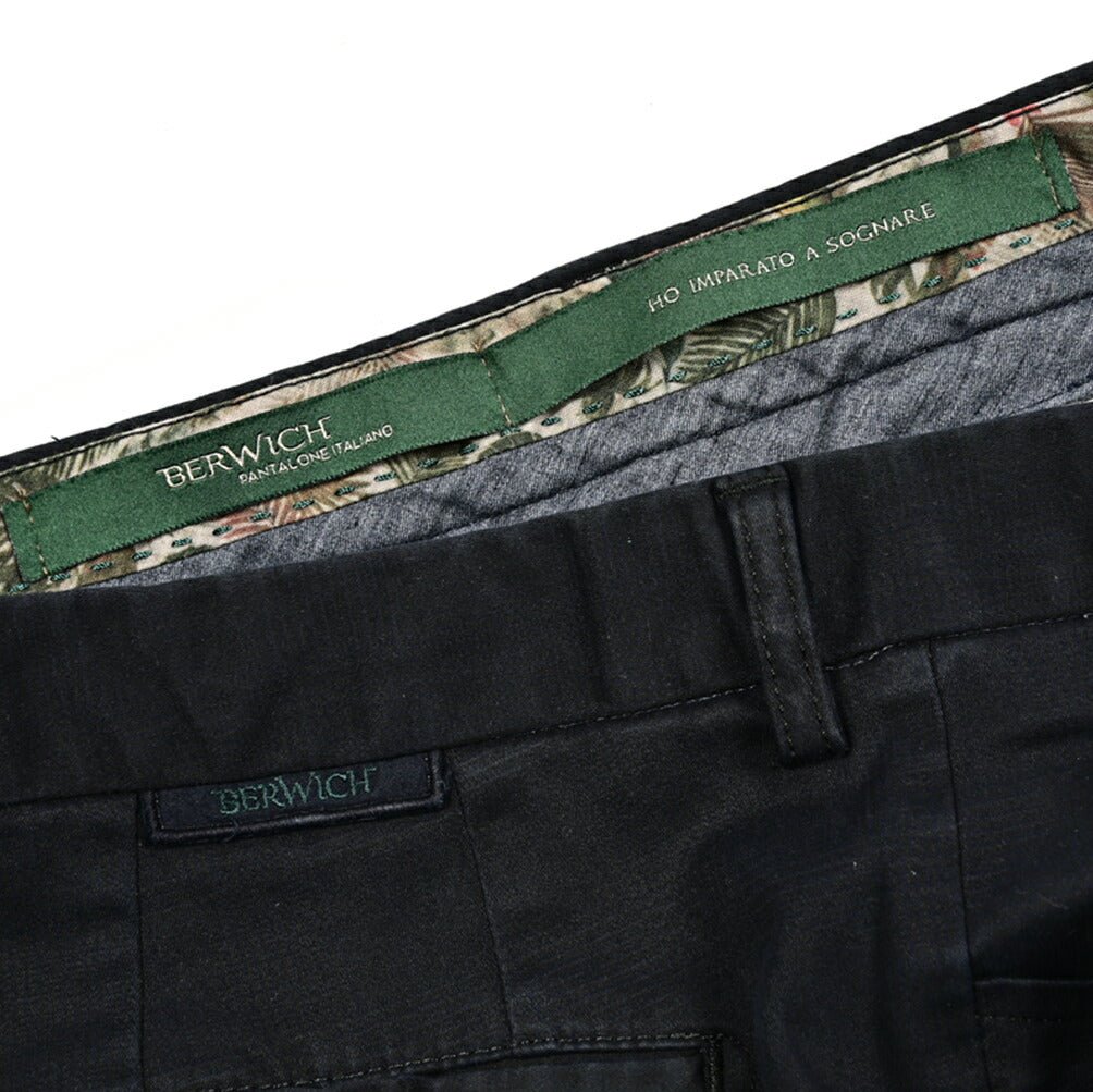 SALE｜BERWICH ストレッチコットン ノータックチノスラックス｜412054 - 52｜GUARDAROBA MILANO OFFICIAL STORE