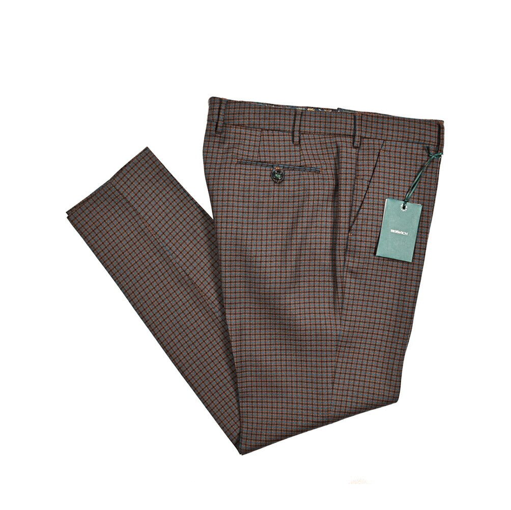 BERWICH MORELLO ヴァージンウール100% ノータックスラックス｜414363｜GUARDAROBA MILANO OFFICIAL STORE