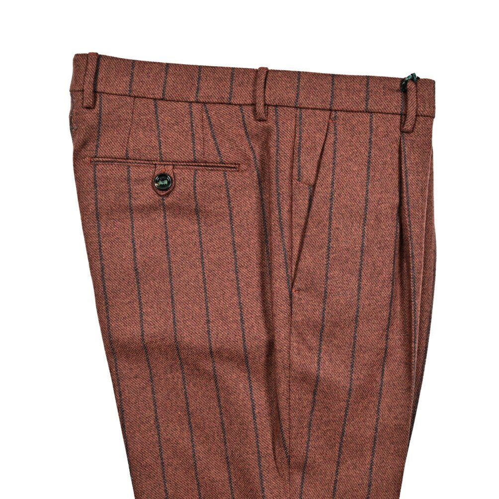 SALE｜BERWICH MORELLO ヴァージンウール100% ワンタックスラックス｜413375 - 46｜GUARDAROBA MILANO OFFICIAL STORE