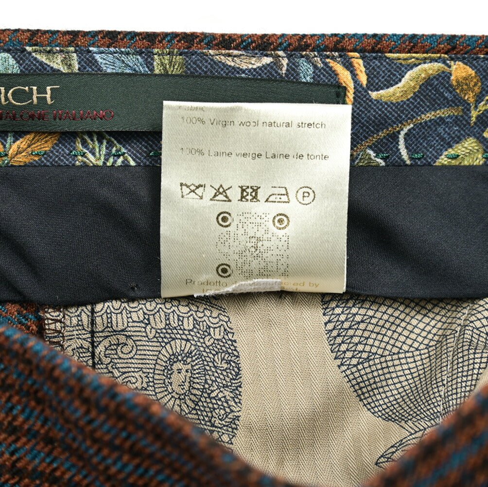 SALE｜BERWICH MORELLO ヴァージンウール100% ノータックスラックス｜414363｜GUARDAROBA MILANO OFFICIAL STORE