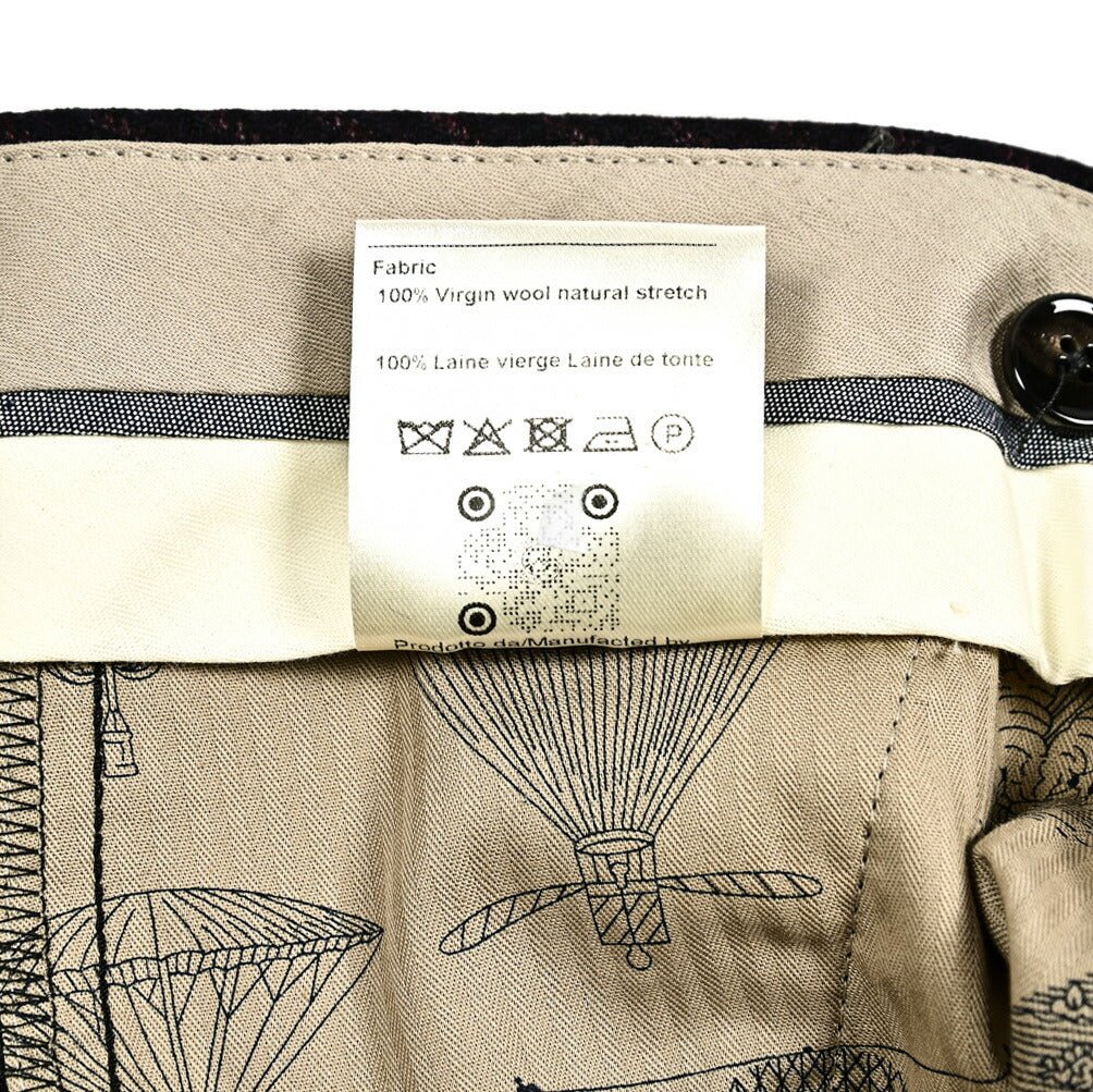 SALE｜BERWICH MORELLO ヴァージンウール100％ ノータックスラックス｜411784 - 48｜GUARDAROBA MILANO OFFICIAL STORE