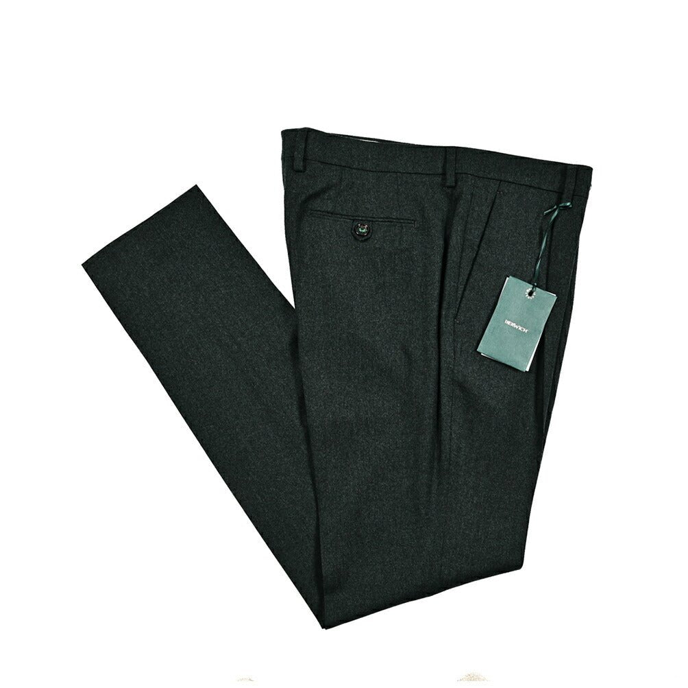 BERWICH MORELLO ヴァージンウール100% ワンタックスラックス｜412155 - 48｜GUARDAROBA MILANO OFFICIAL STORE