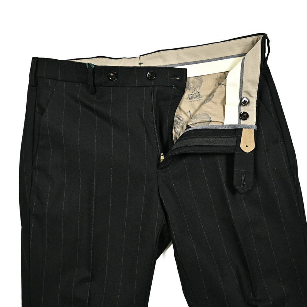 SALE｜BERWICH MORELLO ウールコットン ノータックスラックス｜411696 - 46｜GUARDAROBA MILANO OFFICIAL STORE