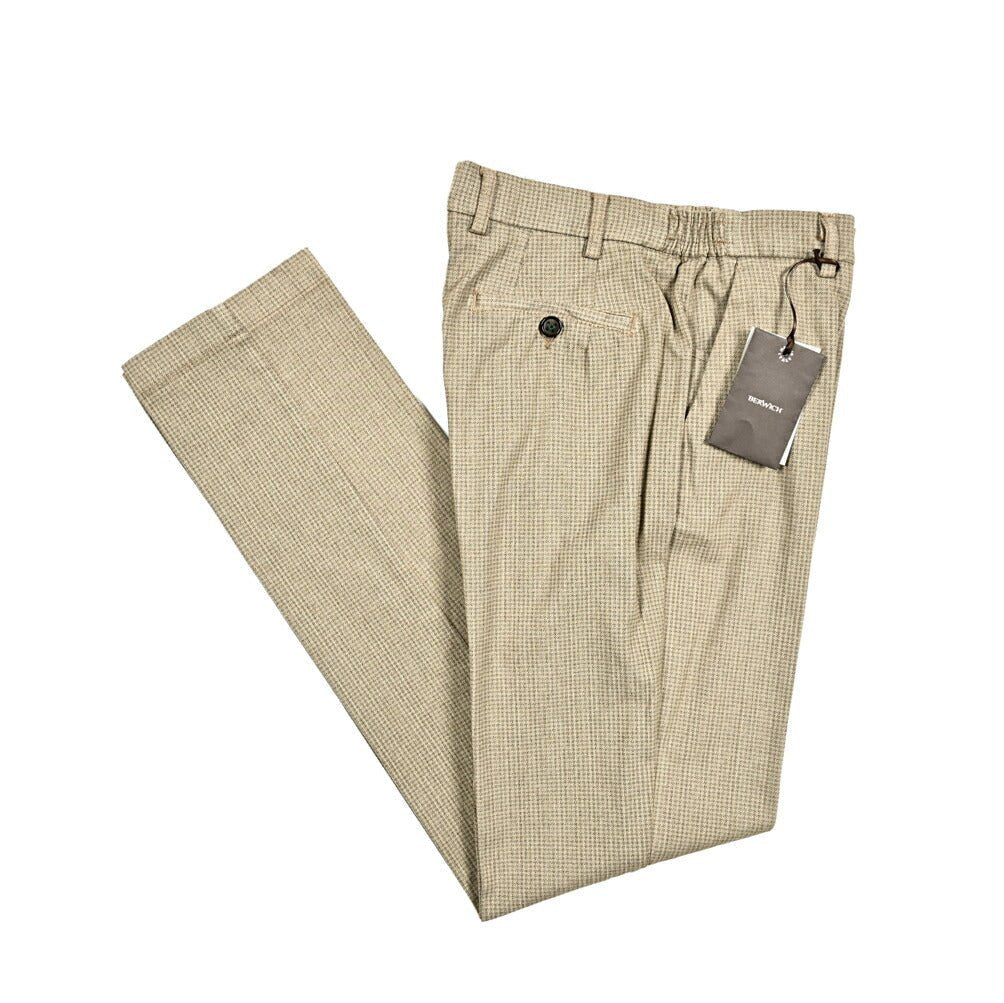 BERWICH MORELLO ストレッチコットン ノータックスラックス｜412247 - 46｜GUARDAROBA MILANO OFFICIAL STORE